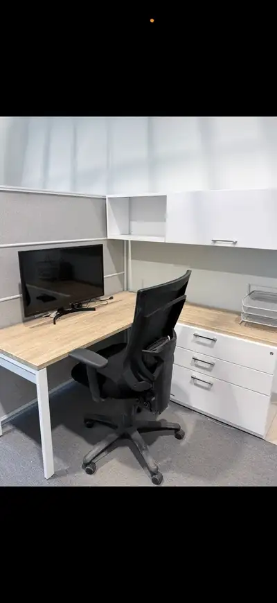 Teknion office desk , View more