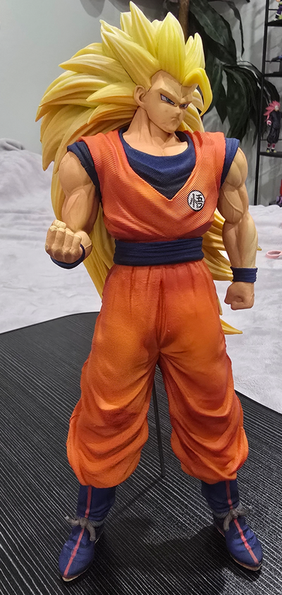 Large Dragon Ball Z Super Saiyan 3 Goku Display Figure, View more