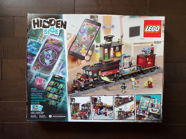 Lego Hidden Side Ghost Train Express #70424 retired brand new dans Jouets et jeux  à Ouest de l’Île - Image 2