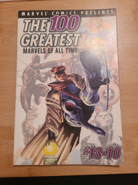 Marvel Comics Present The 100 Greatest Marvels Of All Time Book