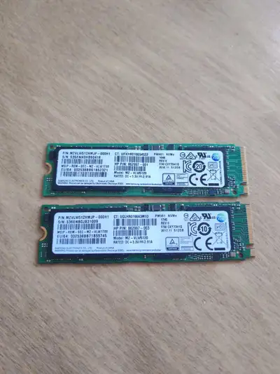 SAMSUNG NVME M.2 SSD 1 TB(2x 512GB), View more
