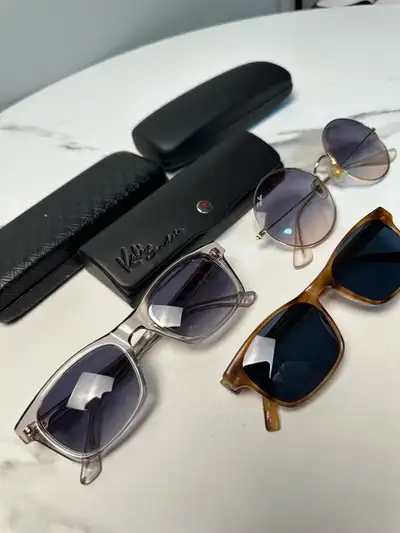 Premium Eyewear Lot (3 Pairs) – Masunaga Limited,Ray-Ban, & Warb, View more