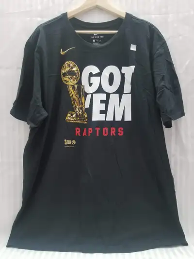 Brand new, original. 100% Authentic Guaranteed!! Save $$$ Nike 2019 Toronto Raptors Championship Par...