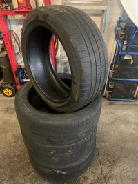 Performance Summer tires 225/45/18 fronts and 255/40/18 rears
