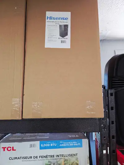Je vends un déshumidificateur Hisense neuf, idéal pour maintenir un environnement sain en contrôlant...