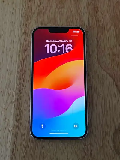 iPhone 14 128Gb 90% battery Bell or virgin . Comes with case and, View more