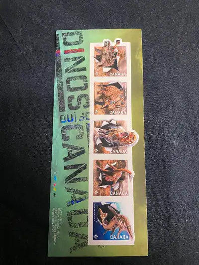I am selling these New Unused Postage Stamps from Canada Post featuring Dinosaurs found in Canadian...