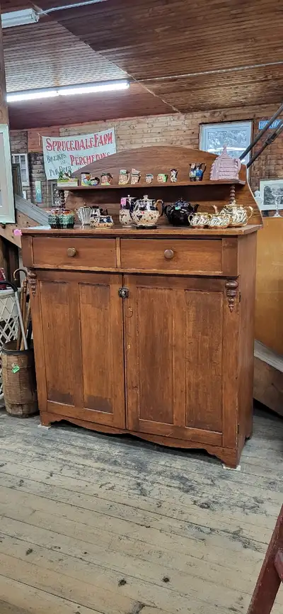 Antique Maple Buffet, View more