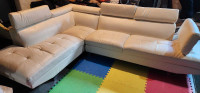 Sectional leather couch for sale