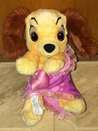 Disney Lady and the Tramp Disney Babies with Blanket 10" Plush