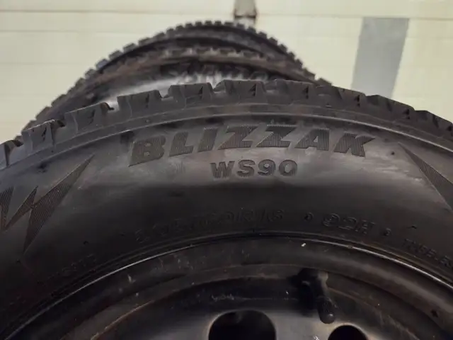Winter Tires on Rims – Bridgestone Blizzak WS90 (205/60R16) in Tires & Rims in City of Toronto - Image 3