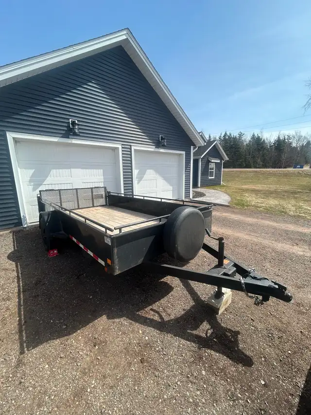 2017 Canada Trailers 6x12 Utility Trailer  in Cargo & Utility Trailers in Charlottetown - Image 2