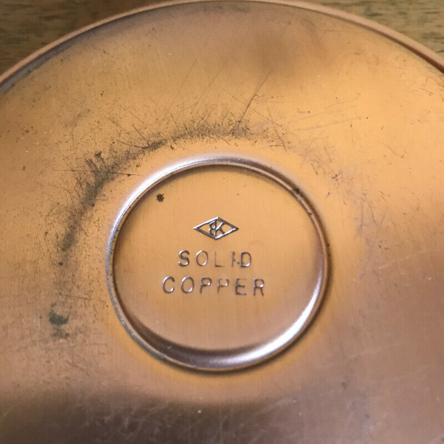 Vintage West Point Copper Ashtray / Trinket Dish in Arts & Collectibles in Ottawa - Image 4