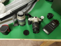 Pentax MZ-7 with Telephoto lense