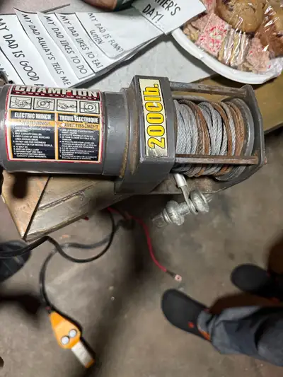  for sale 2000 pound winch, View more