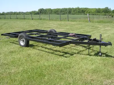 Former pop-up camper.2 inch receiver. Includes step, ABS fenders, new spare, tail lights, rough wiri...