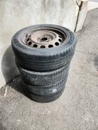 Summer Tires on Rims - 205/55T/16