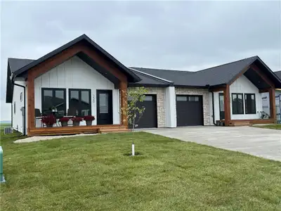 New and modern. 1342sf 3bed 2 bath. Stone and stucco exterior. Home warranty.