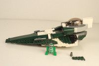 LEGO Star Wars 9498 Saesee Tiin's Starfighter ship INCOMPLETE