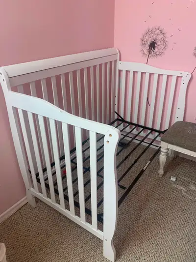 White Baby crib, View more