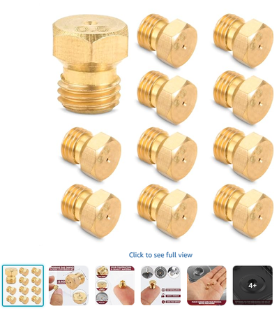 Weber Grill Propane Gas Orifice Nozzle Conversion Kit 5 PCS, View more