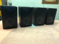 4 Realistic Minimus 7 speakers