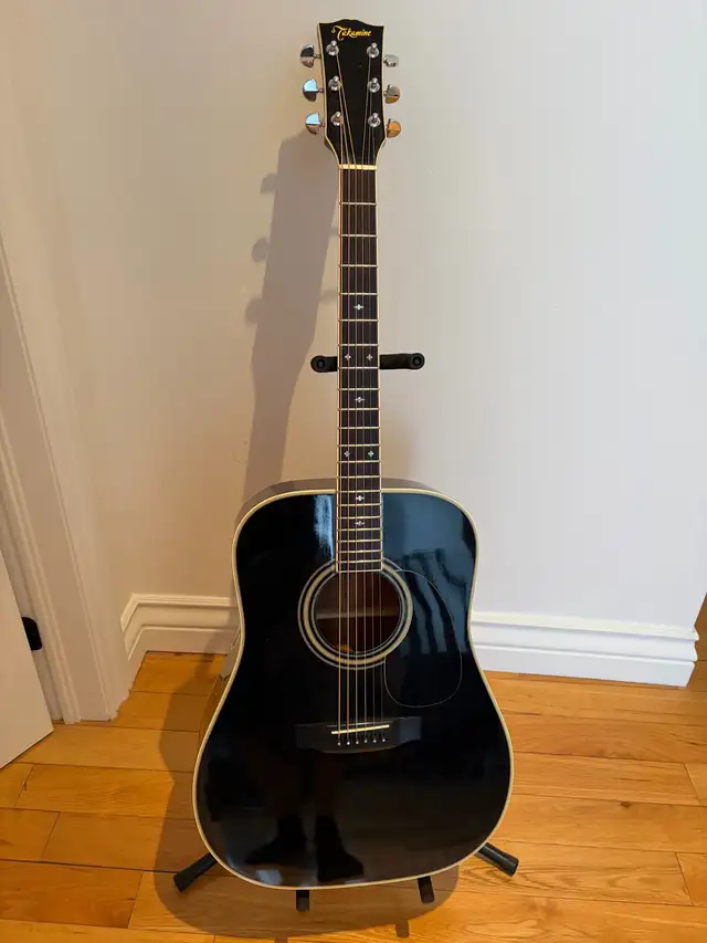 Vintage 1982 Takamine F-341 Japan, vieux logo in Guitars in Laurentides - Image 2