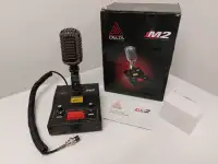 Delta M2 Black Chrome desk microphone