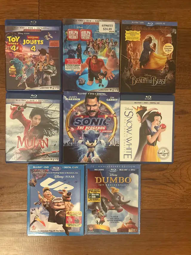 ( lot 18 ).     $7.   Blu-ray  movies in CDs, DVDs & Blu-ray in Barrie - Image 2