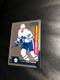 Auston Matthews OPC platinum rookie card