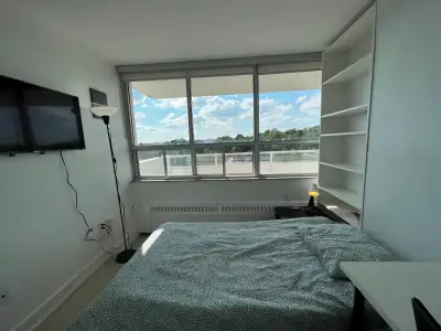 $800/month. Available April 1st. Private furnished bedroom with access to a private balcony in a lux...