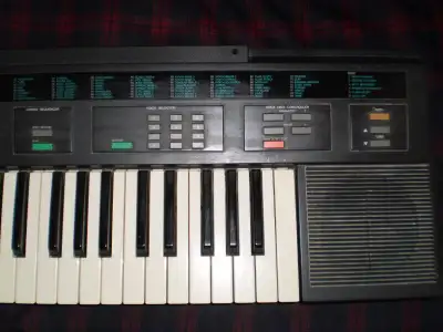 Electronic Yamaha Keyboard, with Bench, Stand  and Pedal, View more