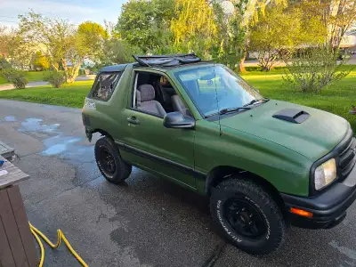 2002 chev tracker completely done over