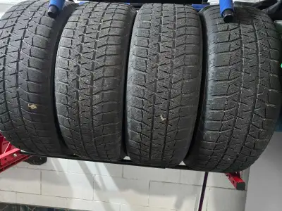 I'm selling a set of used winter tires, size 225/65R17. These tires are ready to tackle the snowy ro...