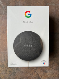 New Google Nest Mini 2nd Gen