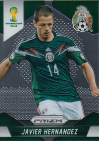 Javier Hernandez 2014 Panini Prizm World Cup Soccer #148 Mexico
