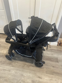 Graco Sit & Stand Stroller with Baby Seat & Base