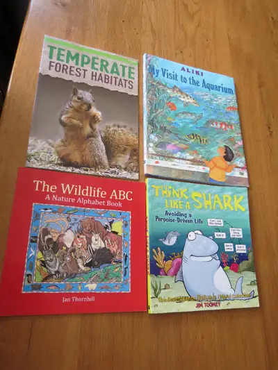 Animal books - $5 for all! Pick up Middleton Mountain or I can meet in town.