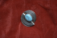 Turquoise Sterling Silver Brooch