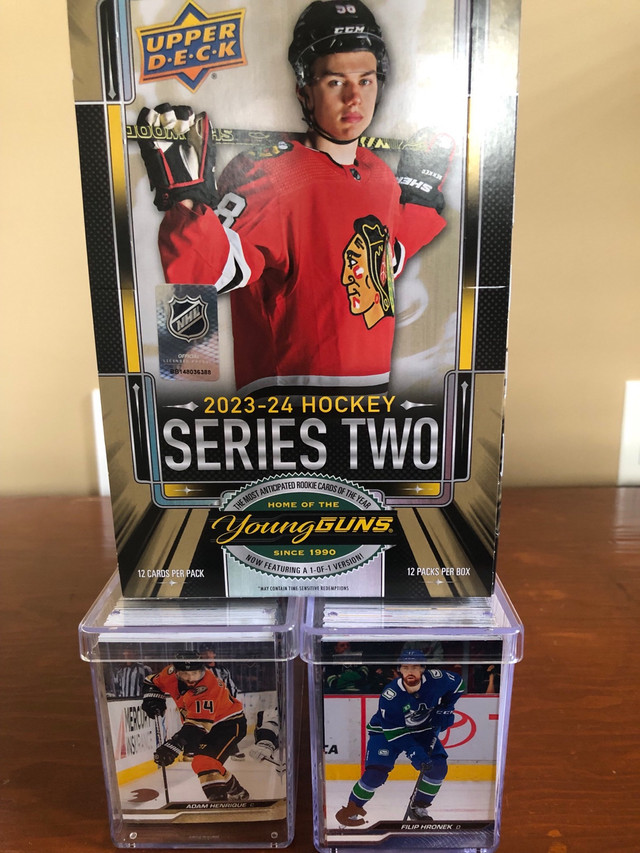 2023-24 Upper Deck Series 2 lot - trade/sell in Arts & Collectibles in Mississauga / Peel Region - Image 2