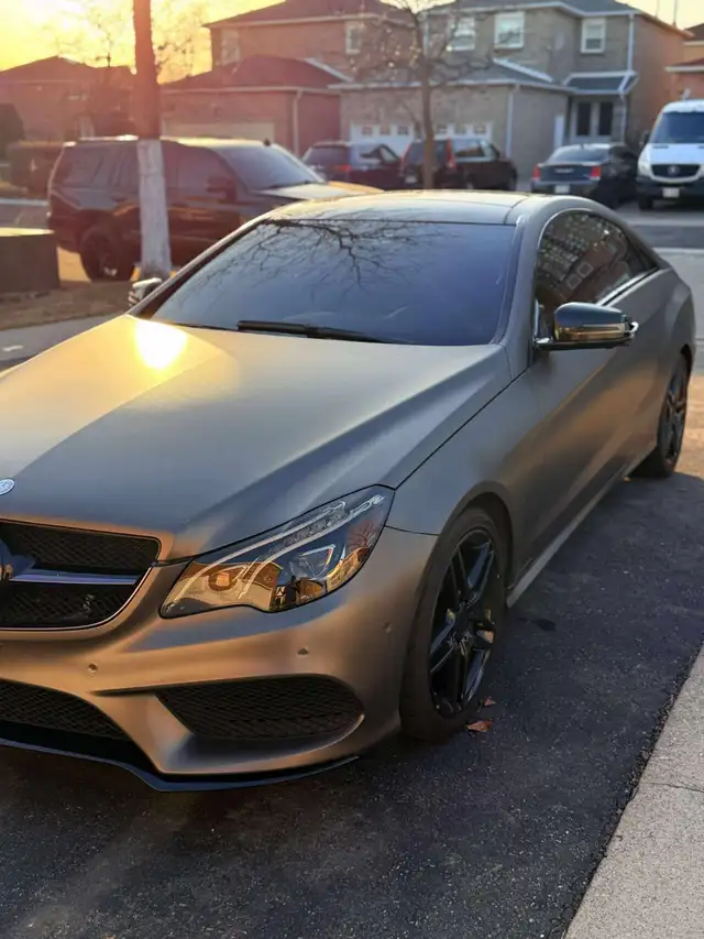 2014 Mercedes-Benz E350 Coupe (Red interior)63417673291907122