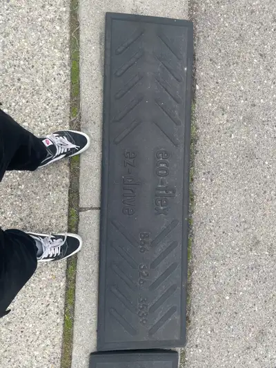 ECO FLEX curb ramps . Good condition. All four for $200. Ph 403-630-9843