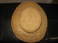 Raffia Straw Hat - Hand Made in Cook Islands