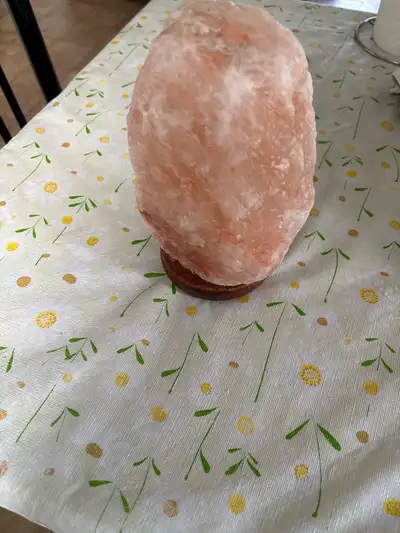 Large Himalayan salt Candle holder , View more