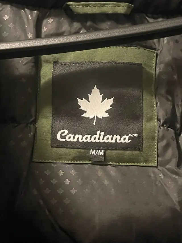Canadiana Men's Faux Fur Trim Hooded Parka in Men's in Oshawa / Durham Region - Image 5
