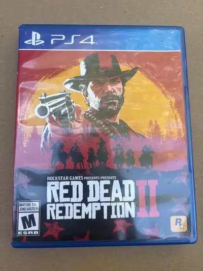 Red Dead Redemption 2 like new for PS4