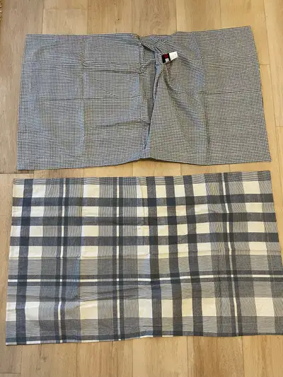 New. Two Tommy Hilfiger king size pillow shams size , View more