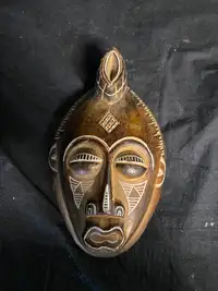 Small Carved Wooden Mask