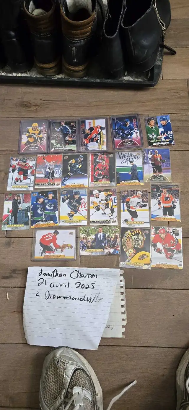 Cartes de Hockey canvas young guns in Hockey in Drummondville - Image 3