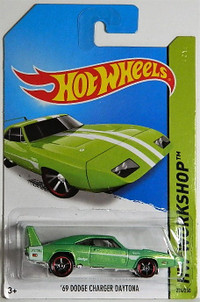 Hot Wheels 1/64 '69 Dodge Charger Daytona Diecast Cars
